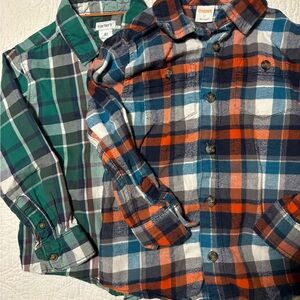 2 boys 4T Button Down Shirts VGUC